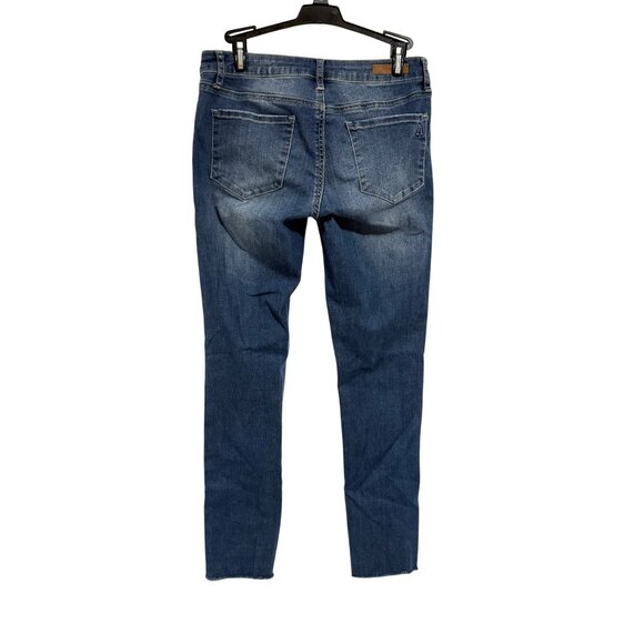 Articles of Society Carly Raw Hem Cropped Jeans in Jefferson City Wash Size 27 - Picture 4 of 10